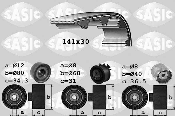 Sasic 1756044 - Timing Belt Set autospares.lv