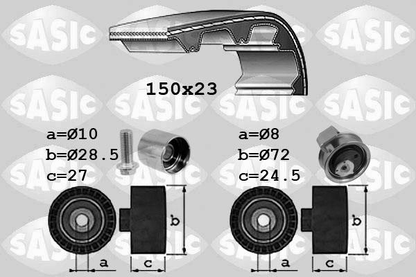 Sasic 1756053 - Timing Belt Set autospares.lv