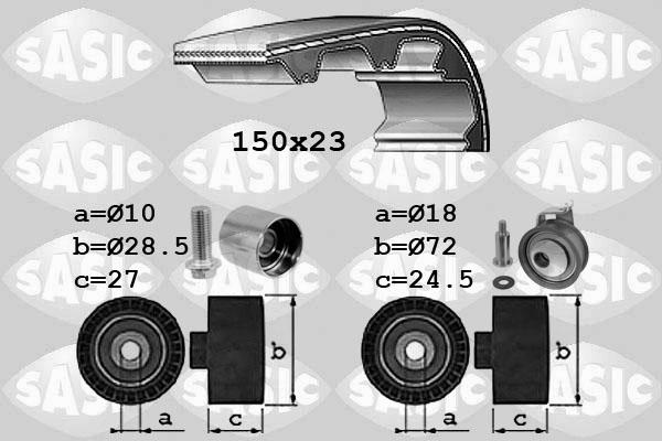 Sasic 1756052 - Timing Belt Set autospares.lv