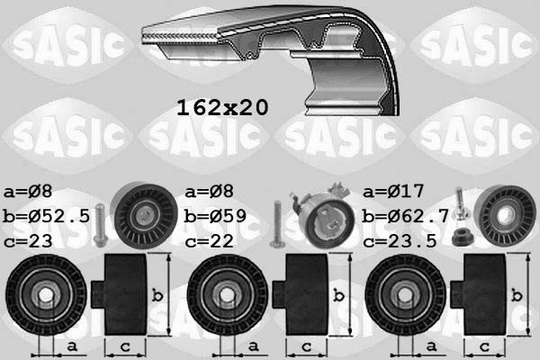 Sasic 1756064 - Timing Belt Set autospares.lv