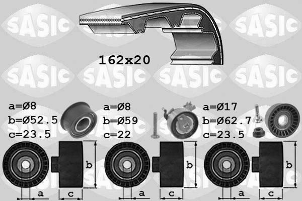 Sasic 1756065 - Timing Belt Set autospares.lv