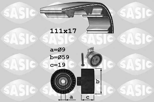 Sasic 1756061 - Timing Belt Set autospares.lv