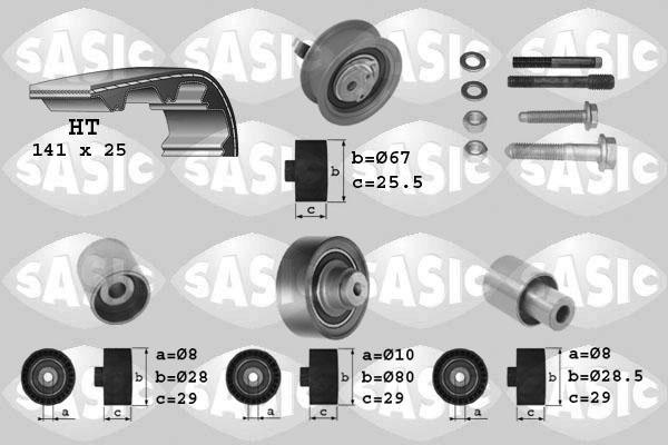 Sasic 1756002 - Timing Belt Set autospares.lv