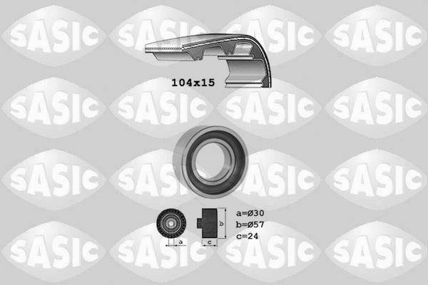 Sasic 1756015 - Timing Belt Set autospares.lv