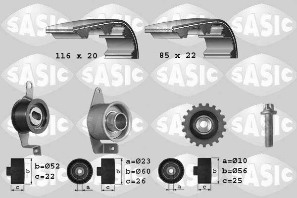 Sasic 1756010 - Timing Belt Set autospares.lv