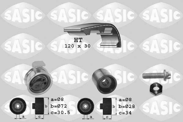 Sasic 1756013 - Timing Belt Set autospares.lv