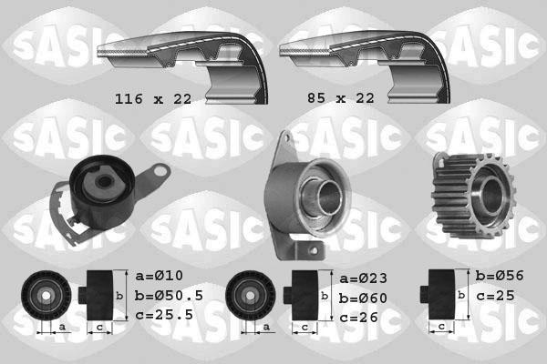 Sasic 1756012 - Timing Belt Set autospares.lv