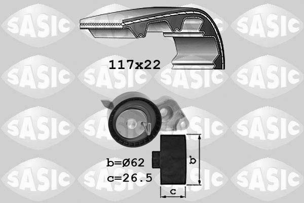 Sasic 1756034 - Timing Belt Set autospares.lv