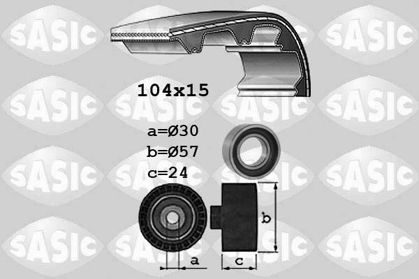 Sasic 1756032 - Timing Belt Set autospares.lv