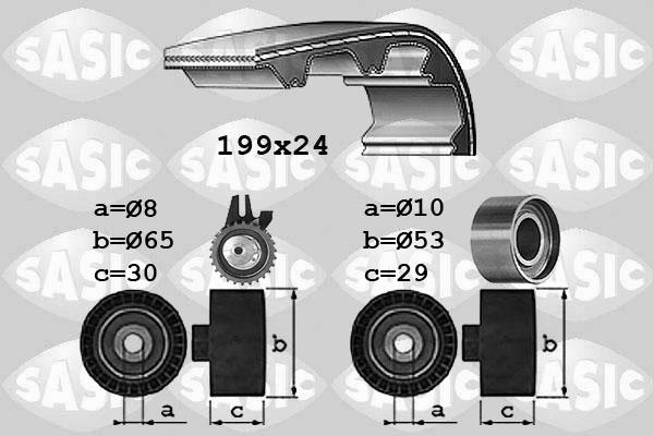 Sasic 1756028 - Timing Belt Set autospares.lv