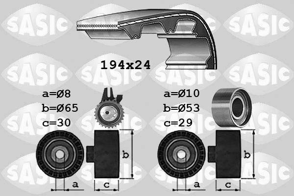 Sasic 1756027 - Timing Belt Set autospares.lv