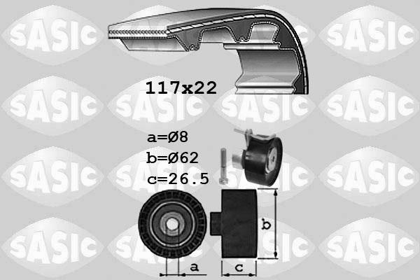 Sasic 1756079 - Timing Belt Set autospares.lv