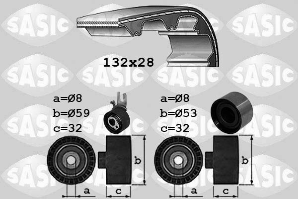 Sasic 1756078 - Timing Belt Set autospares.lv