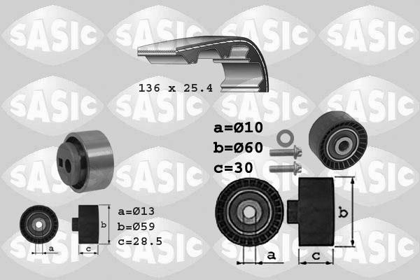 Sasic 1750005 - Timing Belt Set autospares.lv