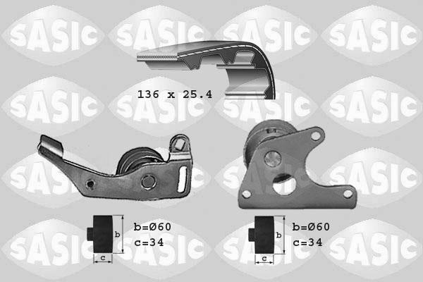 Sasic 1750001 - Timing Belt Set autospares.lv