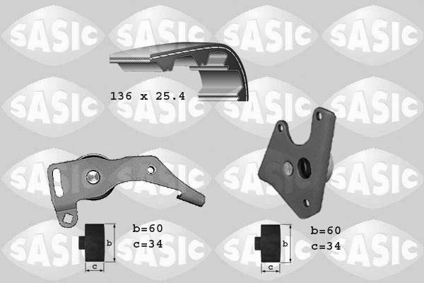 Sasic 1750003 - Timing Belt Set autospares.lv