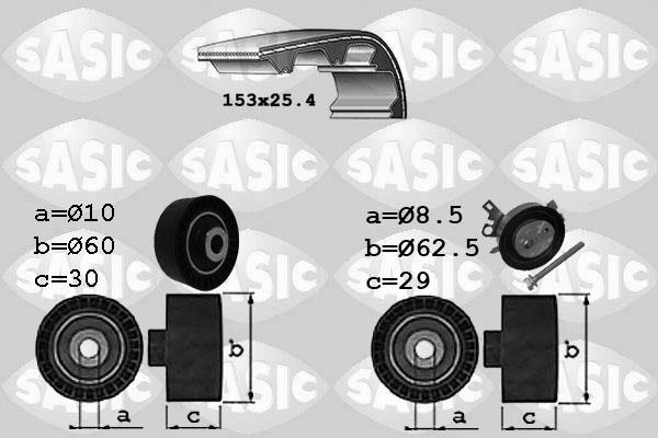 Sasic 1750029 - Timing Belt Set autospares.lv