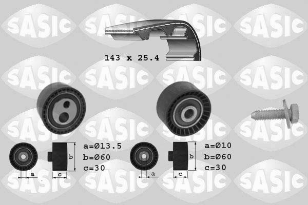 Sasic 1750025 - Timing Belt Set autospares.lv