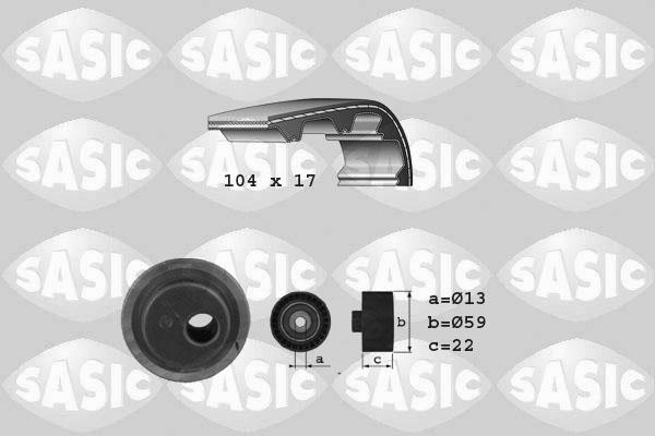 Sasic 1750022 - Timing Belt Set autospares.lv