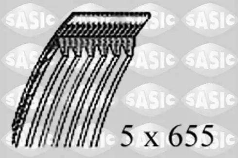 Sasic 1774026 - V-Ribbed Belt autospares.lv