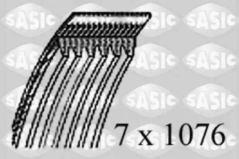 Sasic 1776092 - V-Ribbed Belt autospares.lv