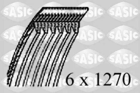 Sasic 1776067 - V-Ribbed Belt autospares.lv