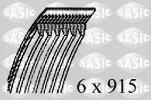 Sasic 1770071 - V-Ribbed Belt autospares.lv