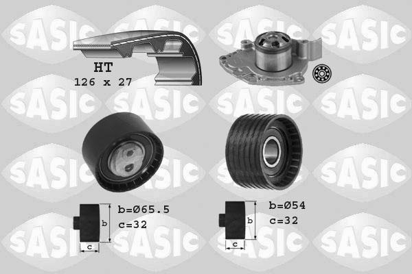 Sasic 3904031 - Water Pump & Timing Belt Set autospares.lv