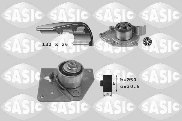 Sasic 3904032 - Water Pump & Timing Belt Set autospares.lv