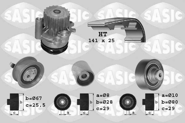 Sasic 3906001 - Water Pump & Timing Belt Set autospares.lv