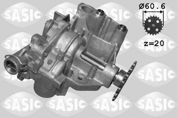 Sasic 3654013 - Oil Pump autospares.lv