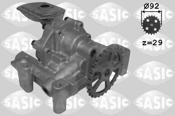 Sasic 3650015 - Oil Pump autospares.lv