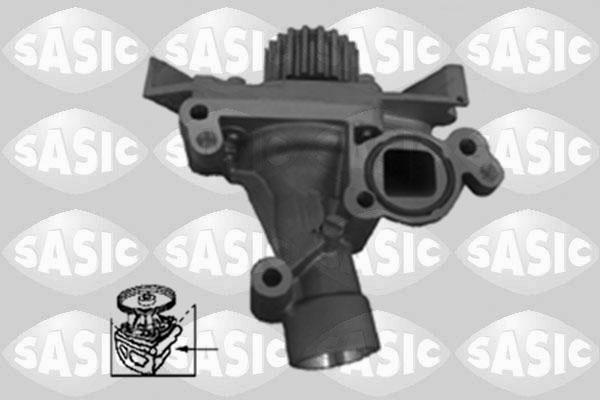 Sasic 3600002 - Water Pump autospares.lv