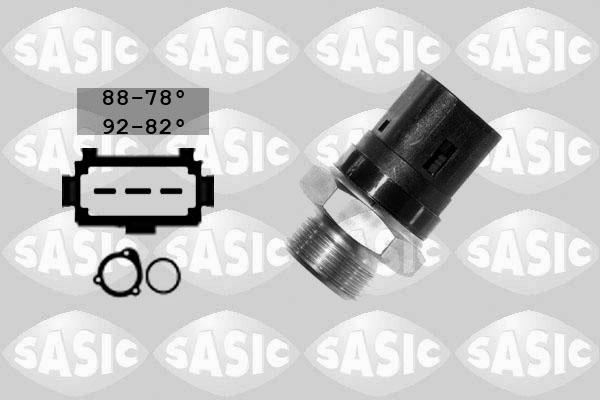 Sasic 3804001 - Temperature Switch, radiator / air conditioner fan autospares.lv