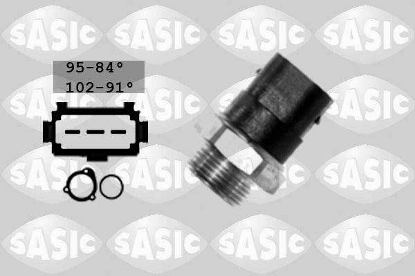 Sasic 3806004 - Temperature Switch, radiator / air conditioner fan autospares.lv