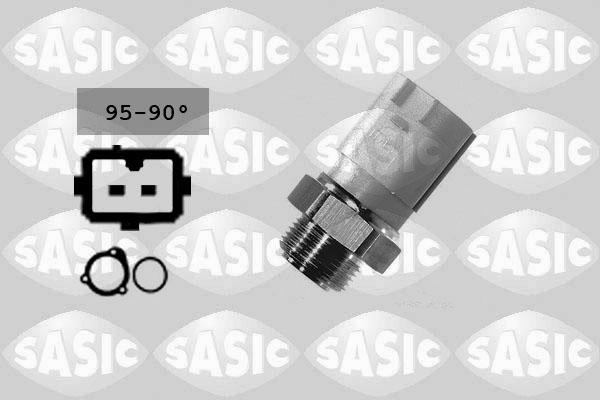 Sasic 3806008 - Temperature Switch, radiator / air conditioner fan autospares.lv