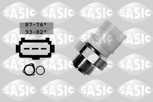 Sasic 3806007 - Temperature Switch, radiator / air conditioner fan autospares.lv