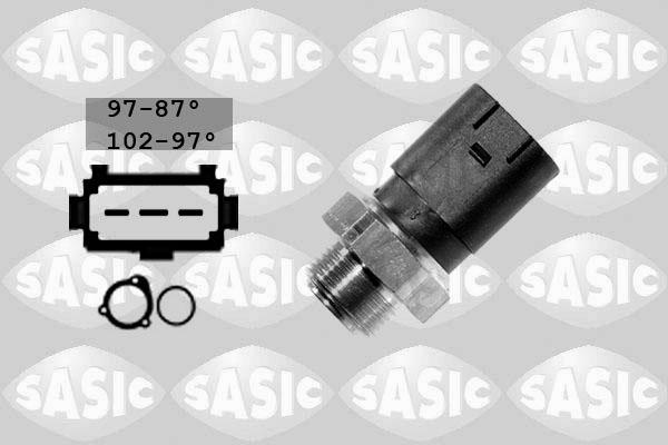 Sasic 3806012 - Temperature Switch, radiator / air conditioner fan autospares.lv