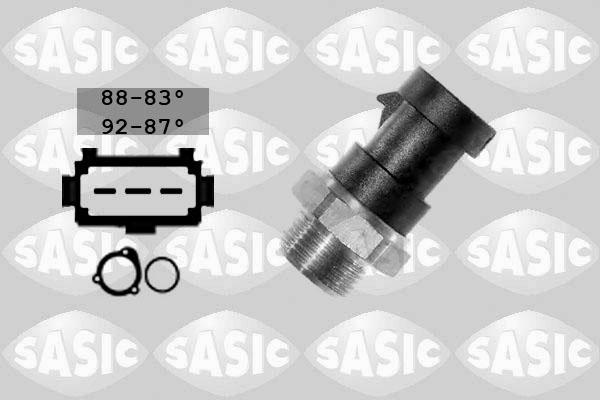 Sasic 3800001 - Temperature Switch, radiator / air conditioner fan autospares.lv