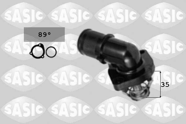 Sasic 3361Q21 - Coolant thermostat / housing autospares.lv