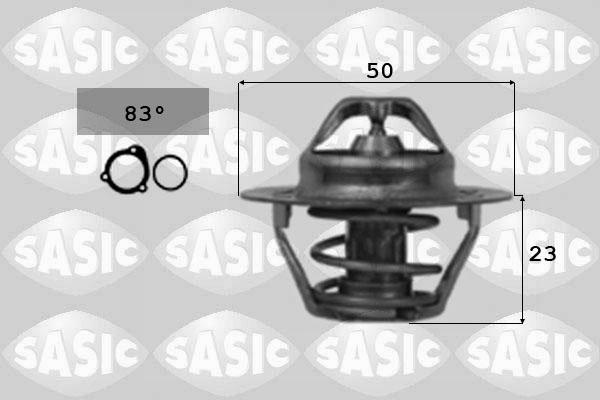 Sasic 3304002 - Coolant thermostat / housing autospares.lv
