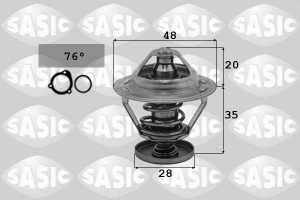 Sasic 3306042 - Coolant thermostat / housing autospares.lv