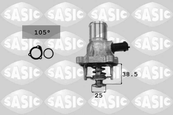 Sasic 3306054 - Coolant thermostat / housing autospares.lv