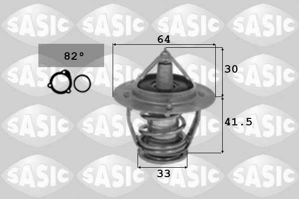 Sasic 3306055 - Coolant thermostat / housing autospares.lv