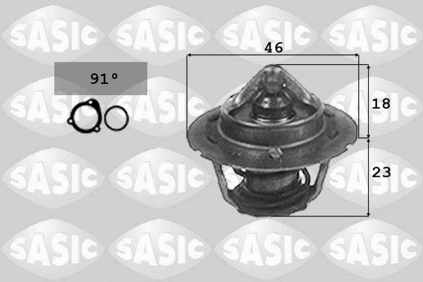 Sasic 3306007 - Coolant thermostat / housing autospares.lv