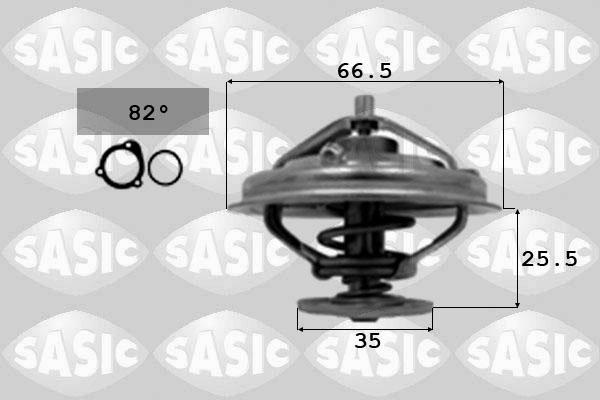 Sasic 3306074 - Coolant thermostat / housing autospares.lv