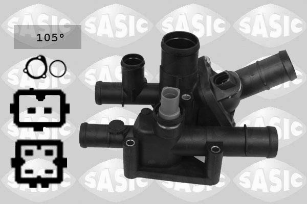 Sasic 3306140 - Coolant thermostat / housing autospares.lv