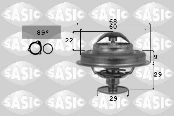 Sasic 3381041 - Coolant thermostat / housing autospares.lv