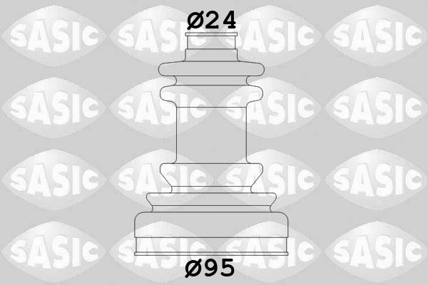 Sasic 2933423 - Bellow, drive shaft autospares.lv