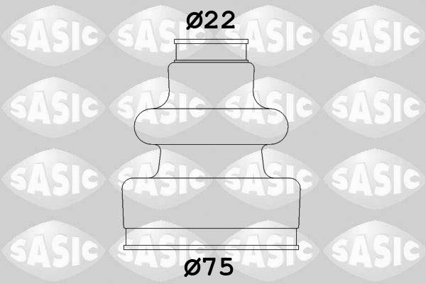 Sasic 2933593 - Bellow, drive shaft autospares.lv